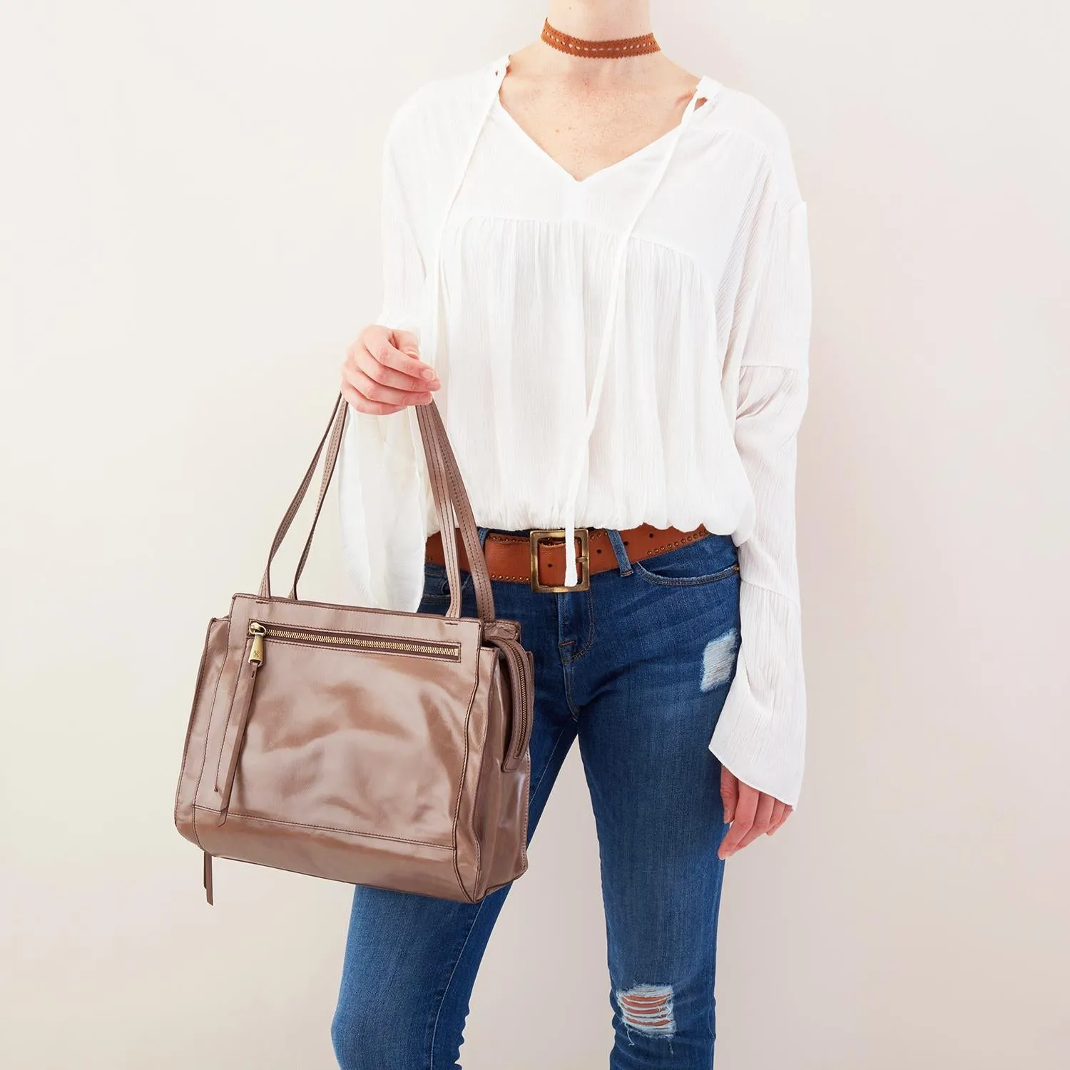 Women's Hobo Affinity Ash Leather