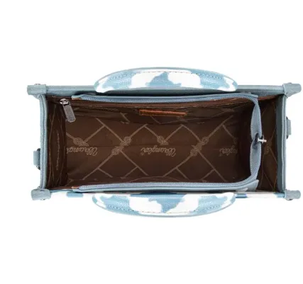 Wrangler Cow Print Concealed Carry Tote/Crossbody