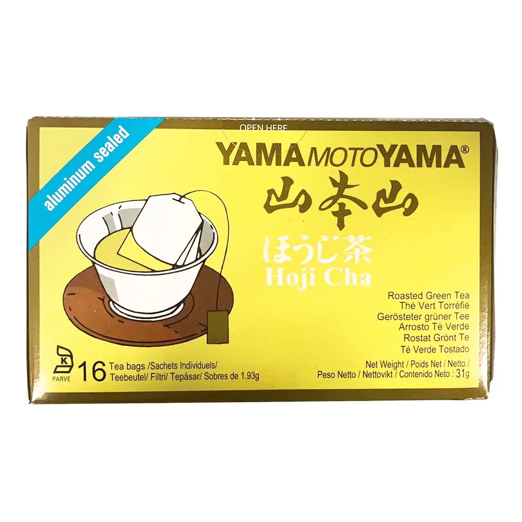 Yamamotoyama Hoji Cha Roasted Green Tea 31g ~ 山本山烘焙茶茶包 31g