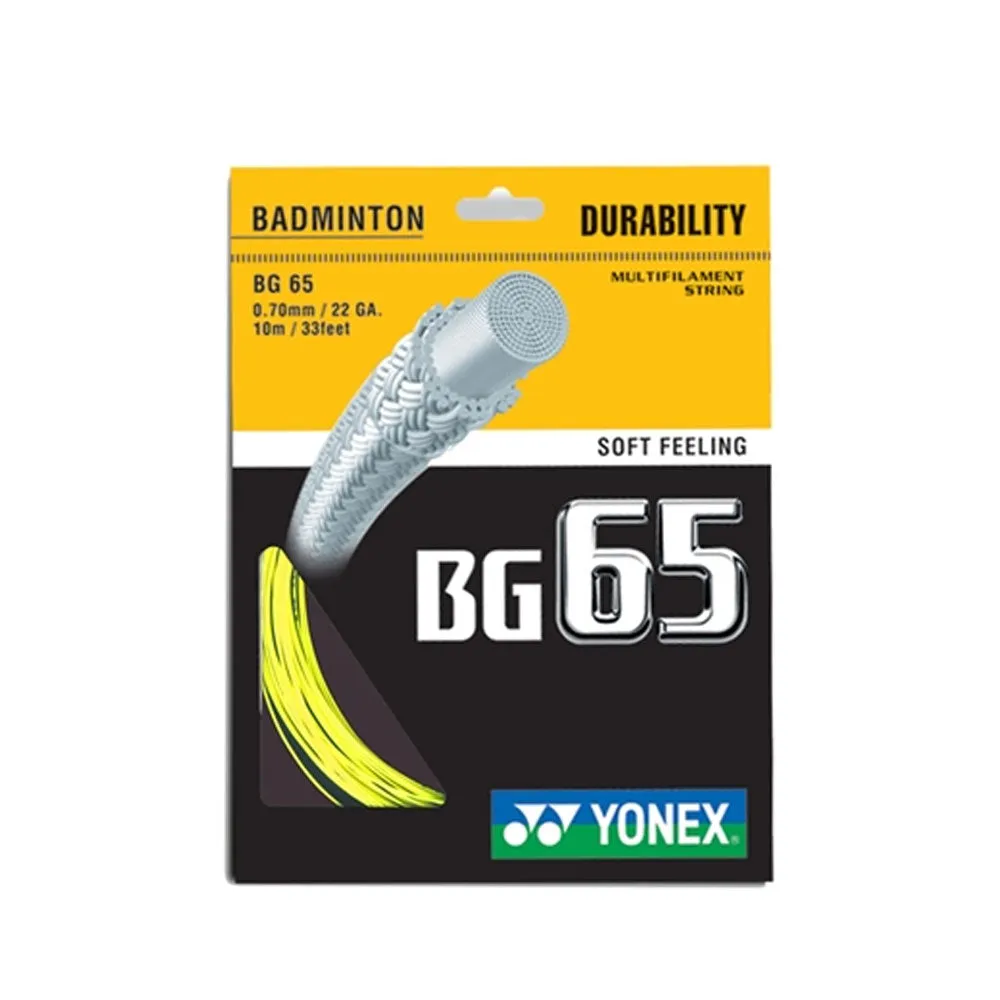 Yonex BG 65 set (3 colors)