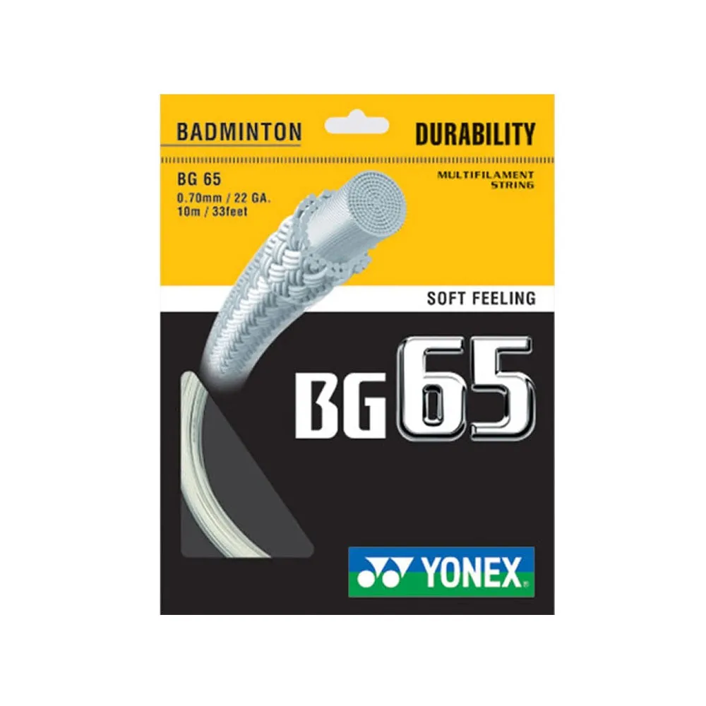 Yonex BG 65 set (3 colors)